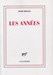 تصویر  Les années (French)