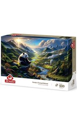تصویر  پازل 500 Panda's Tranquil Retreat (40502)
