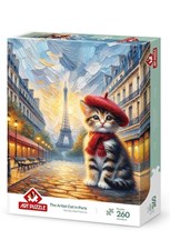تصویر  پازل 260 The Artist Cat in Paris (40270)