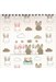 تصویر  دفتر يادداشت زبان مربعي 60 برگ طرح bunny